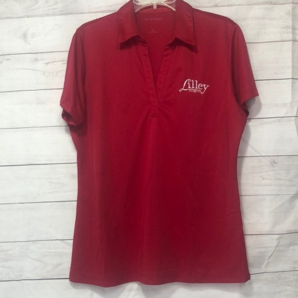 Port Authority women silk touch performance polo size XL